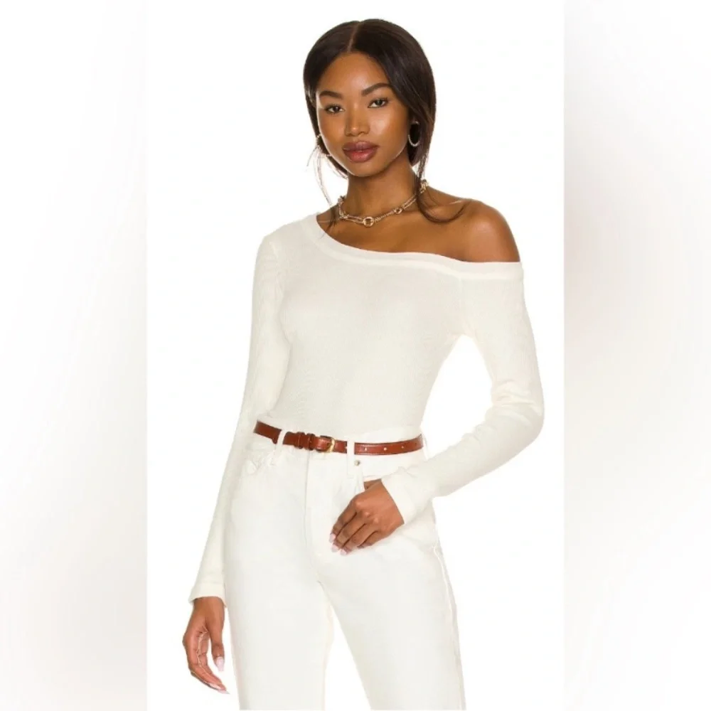 New! Citizens of Humanity wren off the shoulder top cassia nwt 15426